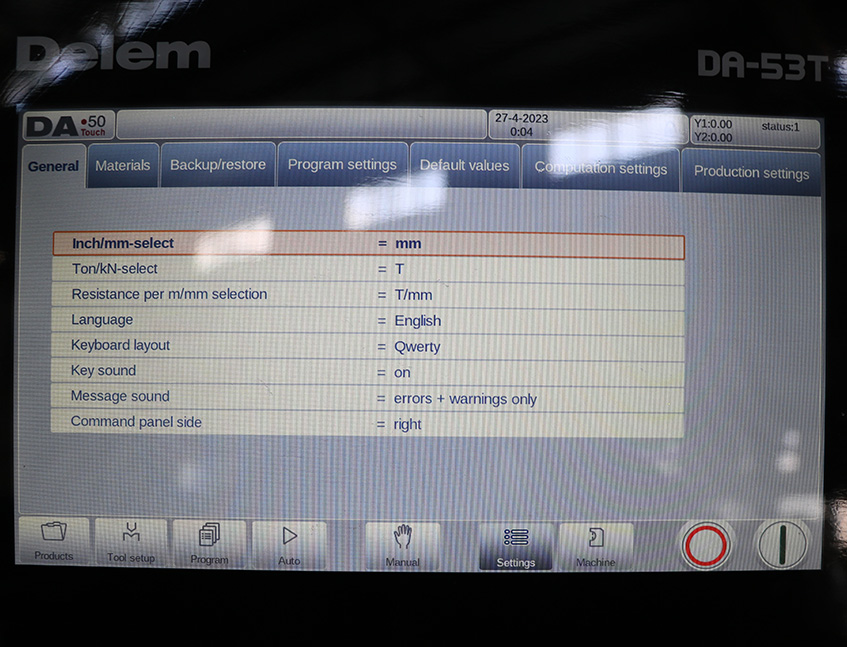 DA-53T CNC control system